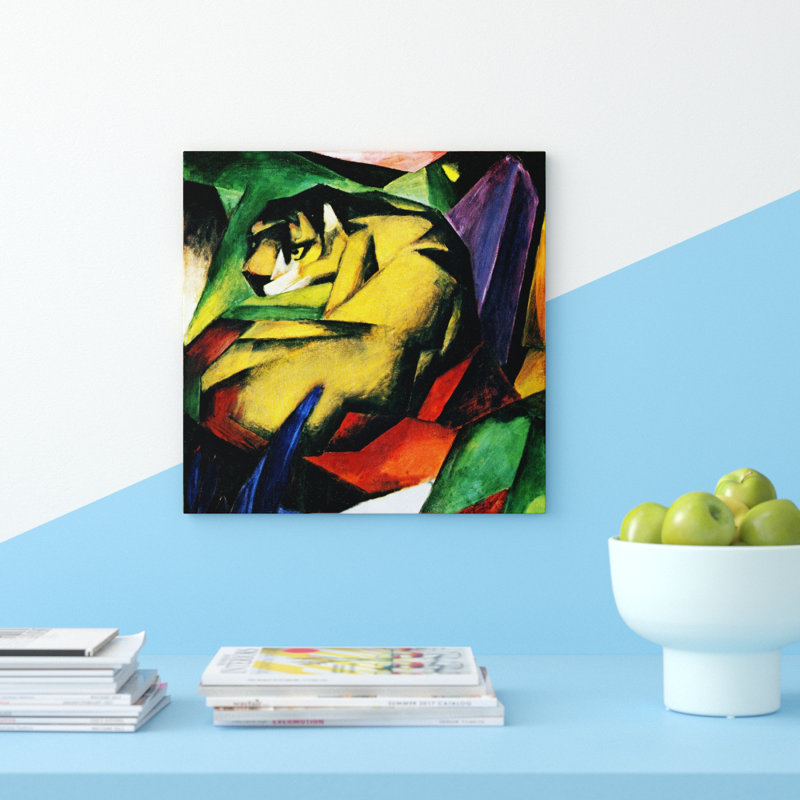 Franz Marc the Tiger - Frameless Print, 40.64 x 40.64cm