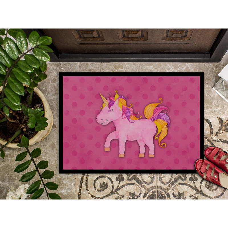 Tapis d'extérieur antidérapant Zelma, H 0,25 po x l 27 po x P 18 po
