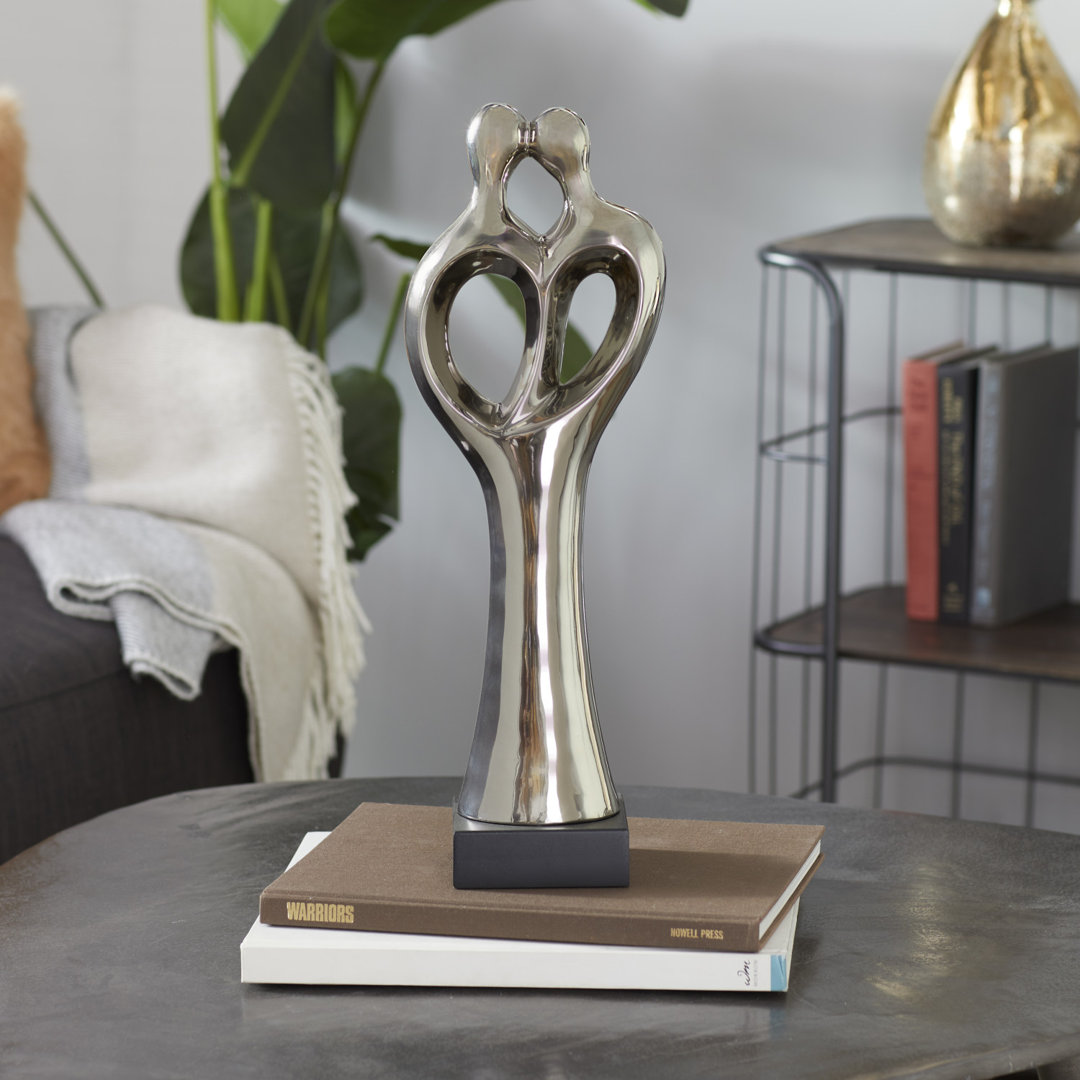 Vard Porcelain Ceramic Family Decorative Silver Sculpture Orren Ellis