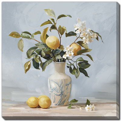 Lemon Blossom I Canvas Wall Art