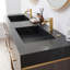 Ensemble de meuble-lavabo double 72 "avec miroir