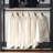 E0 Graded Walk-In Closet With 2X Thicker Powder Coated Metal Deep Storage Compartments