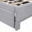 L-Shaped Upholstered Daybed With Pop Up Trundle-1710781182