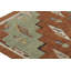 Rug & Kilim’S Scandinavian Style Rug In Green And Brown With Geometric Patterns