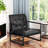 Zaen Faux Leather Armchair-1170470995