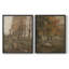 «Vintage Landscape XXVII», 2 pièces sur papier-2078558977-2078559038