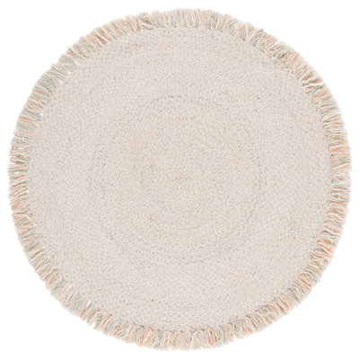 Tapis d'intérieur tressé à la main sans motif