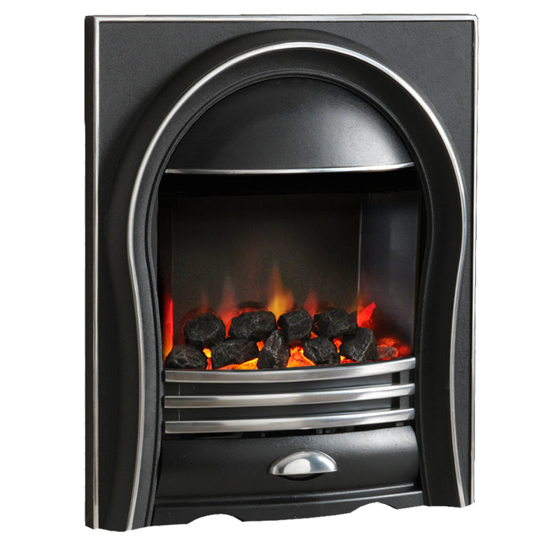 Rosa Belfry Heating Black Electric Fireplace Insert