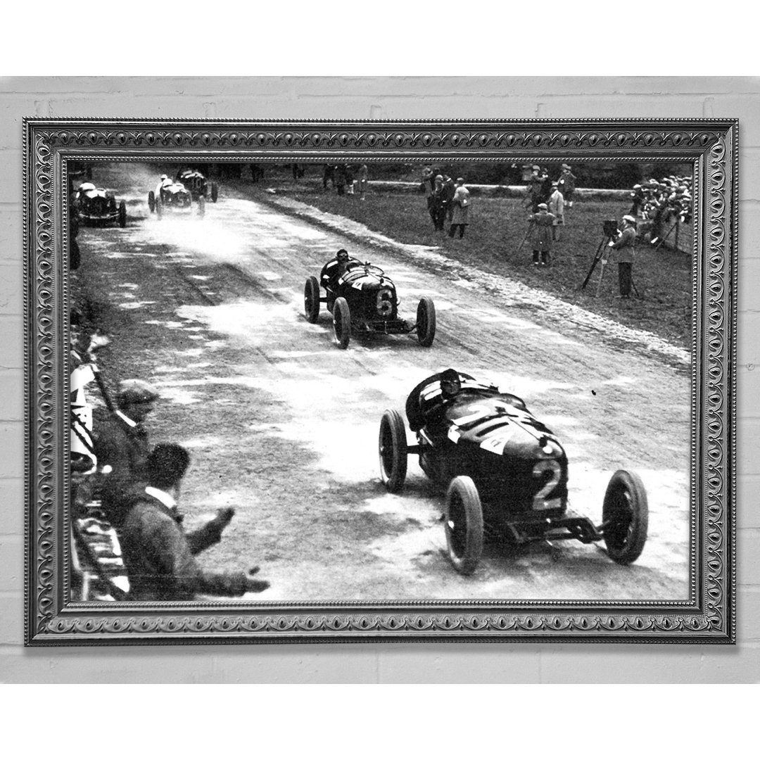 Vintage Formula One Crowd - Druck