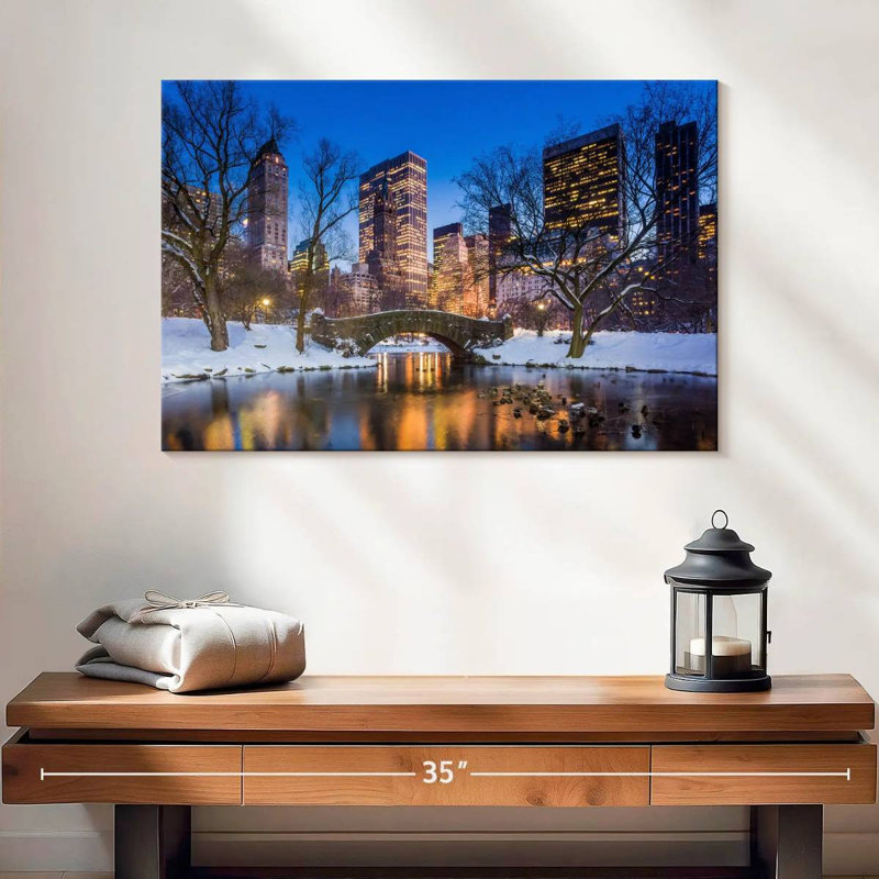 Pont Kavia Winter Gapstow, H 16 po x l 24 po