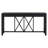 Anlen Acacia Veneer Console Table with 4 Drawers & X-Leg Base-114733111