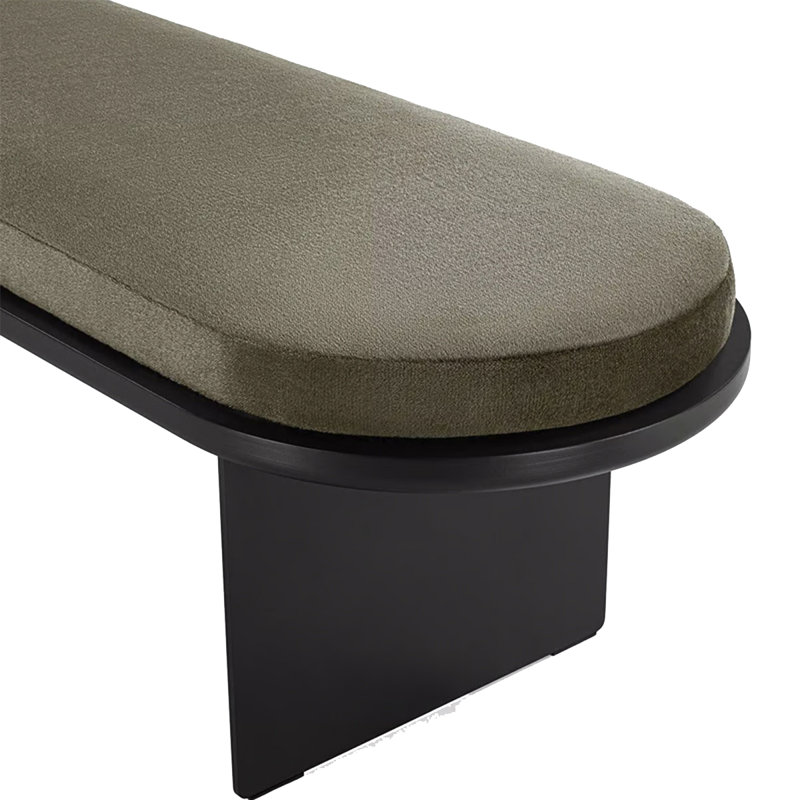 Banc de réception minimaliste, H 15,75 po x l 70,87 po x P 17,72 po
