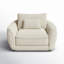 Chaise et demi avec coussin lombaire Arani