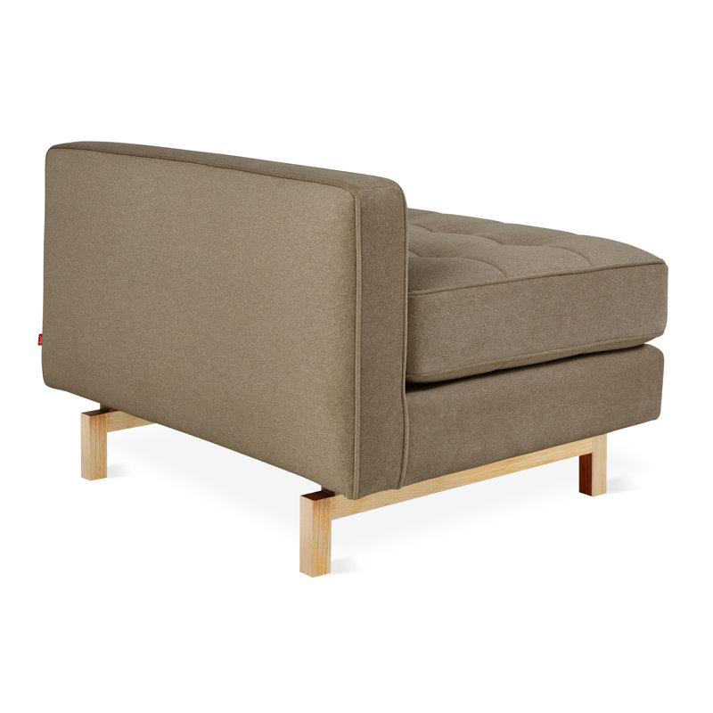 Jane 2 Lounge Chair, Merino Mocha, Natural Ash