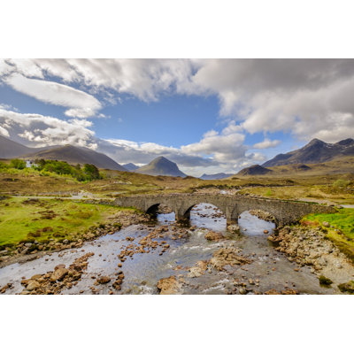 Old Bridge Of Sligachan by Flavio Vallenari - Wrapped Canvas Print