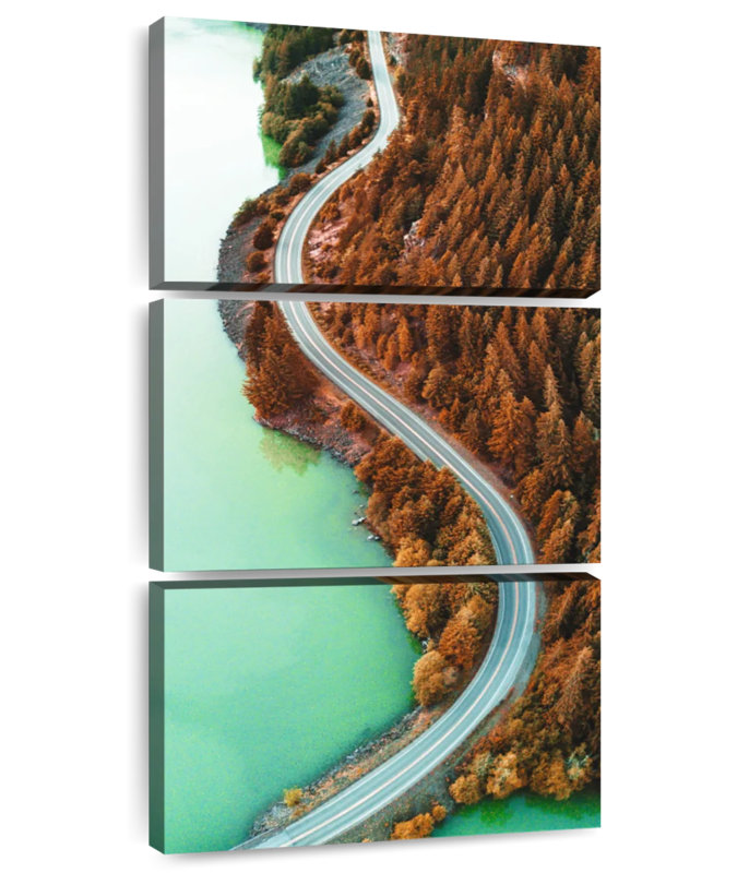 Diablo Lake Pine Forest, 44" H x 21" W