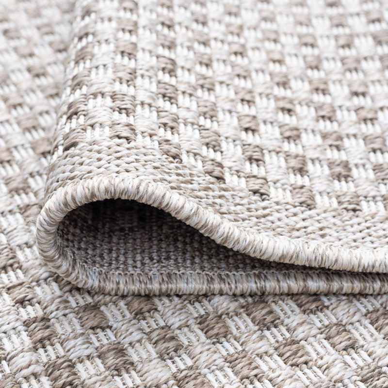 Tapis beige / sable Abigayle, Tapis de couloir 2 pi 3 po x 7 pi 3 po