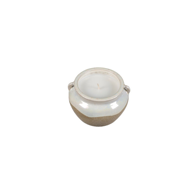 Bougie en céramique 4,12 "Honey Pot Shimmer Dip