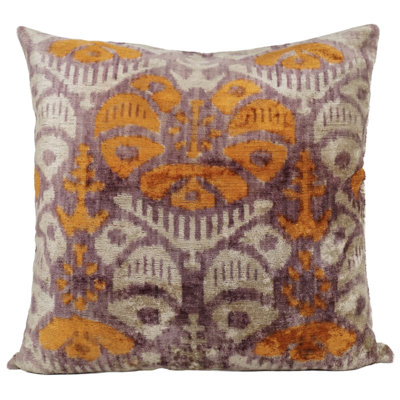 Patton Silk Velvet Pillow Cover And Insert