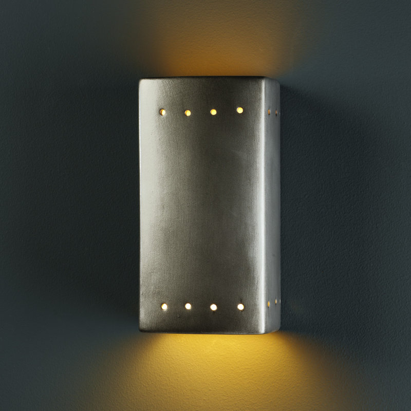 Juliannah 1 - Light Flush Mounted Sconce, Carbon Matte Black, Yes