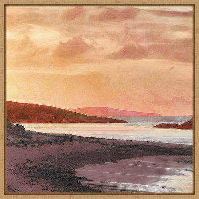 «A New Morning II» par Alonzo Saunders, reproduction d'art sur toile encadrée