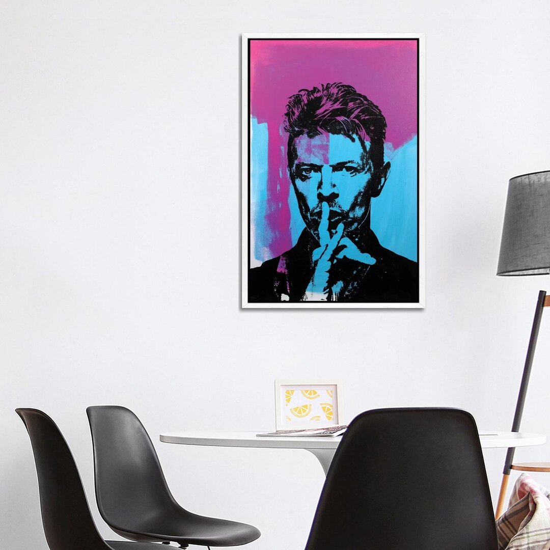 Leinwandbild - Grafikdruck „Bowie” von Dane Shue