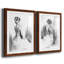 «Soft Silhouette I», ensemble de 2 reproductions d'art-956800005-1031789601-956800061