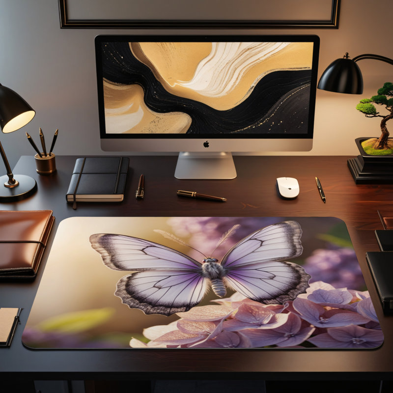 Polyester Desk Pad, 31.5x15.5