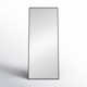 Sabine Metal Rectangle Floor Mirror
