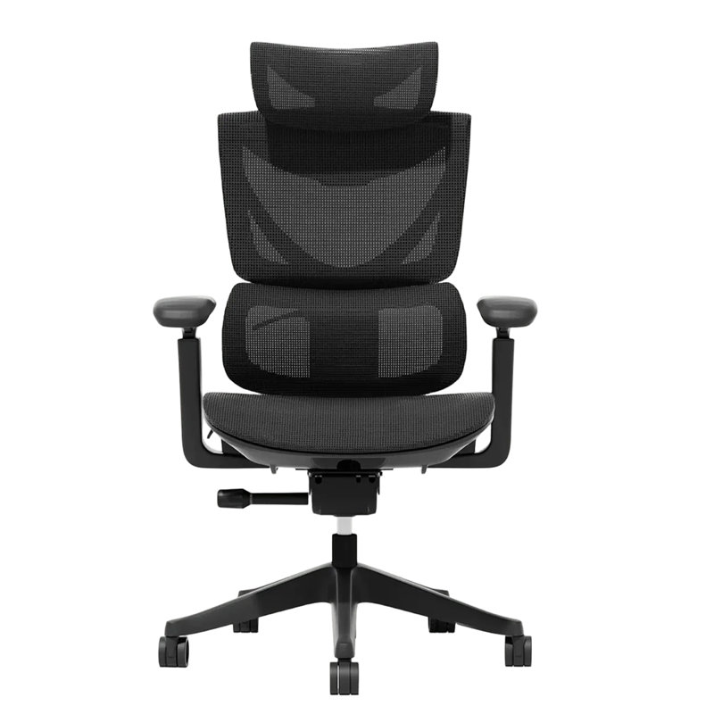 Button Control Ergonomic Mesh Task Chair - Thumbnail 2