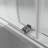 72'' W 76'' H Frameless Rectangle Reversible Shower Stall-61571069