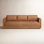 Calabrese 90'' Genuine Leather Sofa