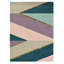 Hand Tufted Area Rug in Pink/Green-724474340