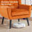 Tufted Upholstered Wide Back Armchair（Set of 2）-412486721