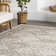 Holden Traditional Tiled Power Loom Performance Beige/Cream Rug