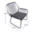 Fauteuil club Patio Idaho