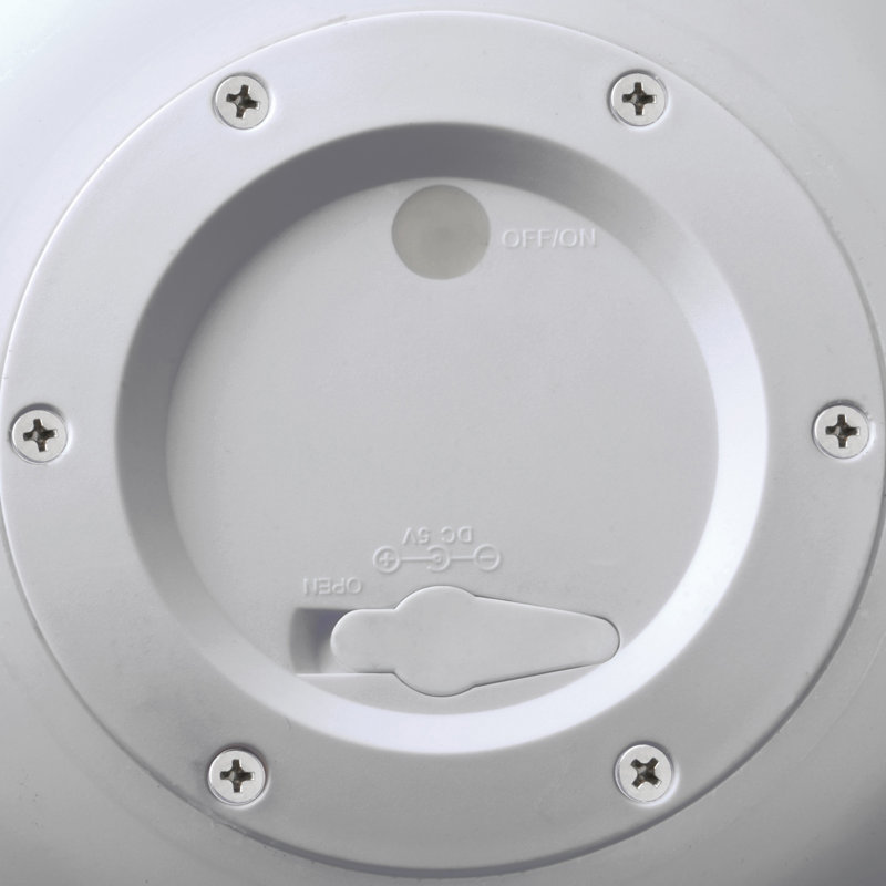 Lumière flottante extérieure à DEL 16 po, H 12 po x l 12 po x P 12 po