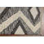 Tapis marocain géométrique Kilim tissé à la main 5 x 8