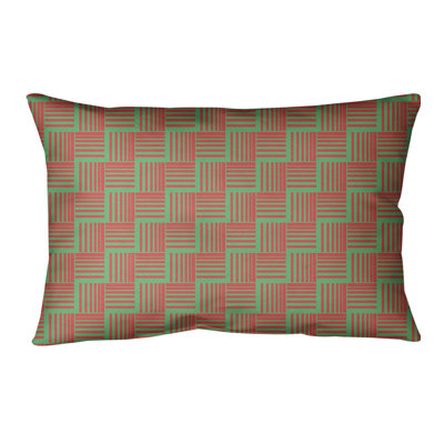 Chevron Microsuede Reversible Throw Pillow