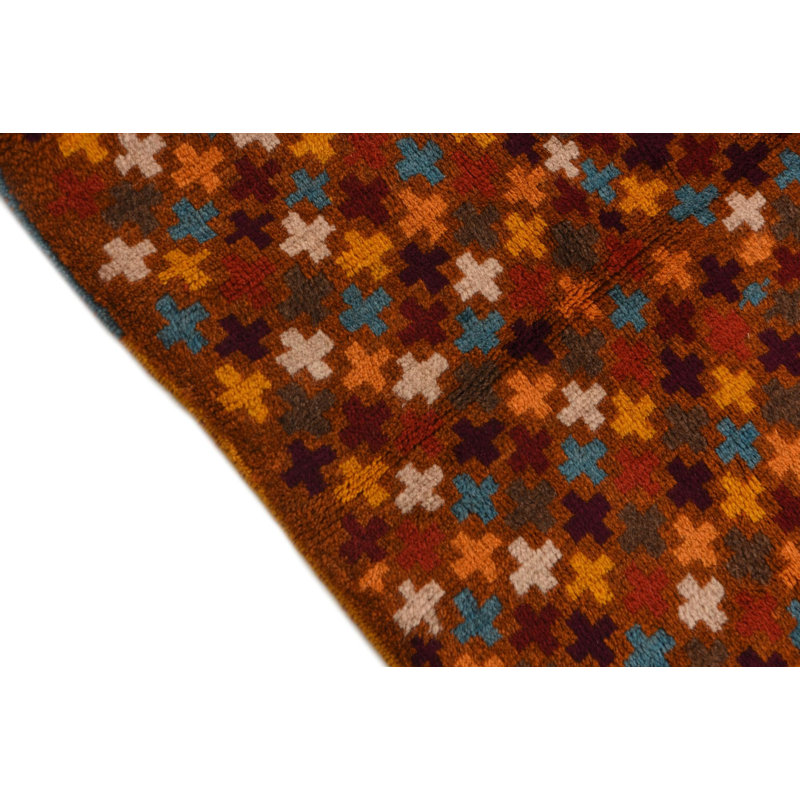 Tapis de couloir terre cuite 2 pi 10 po x 9 pi 7 po Peter