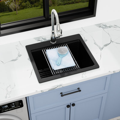 Évier de station de travail en quartz
