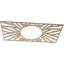 Médaillon de plafond en bois Hoover-63412202-63412221
