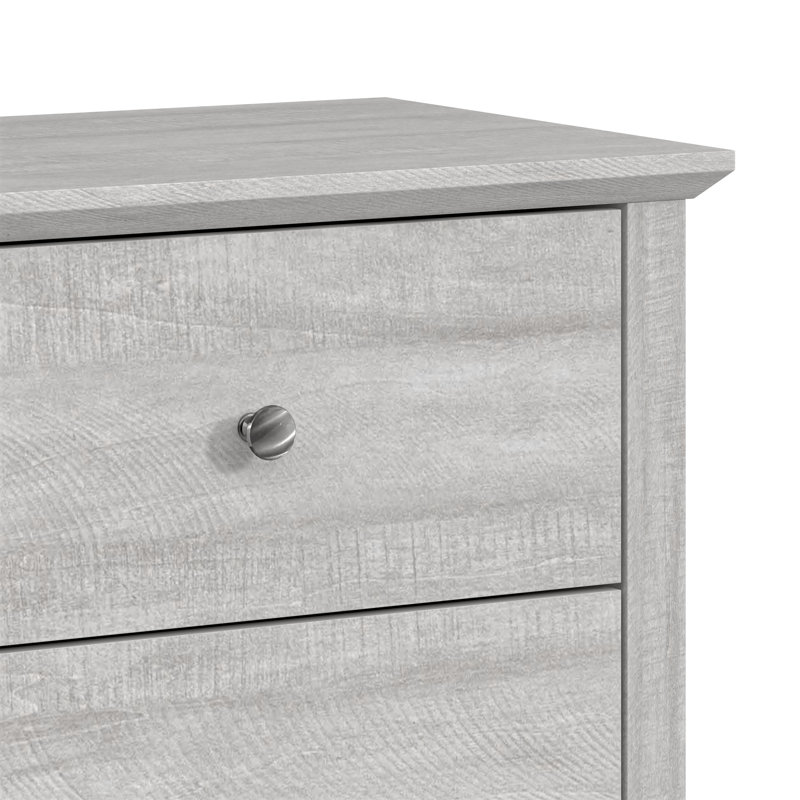 Tevrat 6 Drawer Double Dresser - Modern Bedroom Storage
