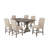 Elisabeth 6 - Person Trestle Dining Set-1668059744