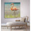 Flamant rose II - reproduction d'art sur papier-29162297-32972403