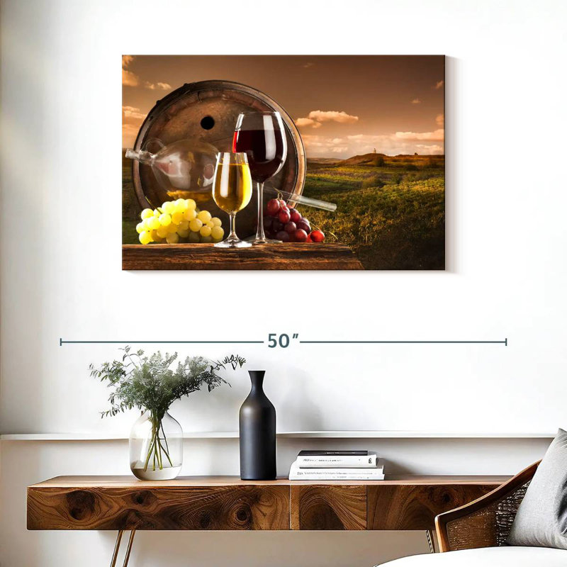 Yarlin Temecula Wine Vineyard, 24" H x 36" W