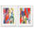 White Framed Set