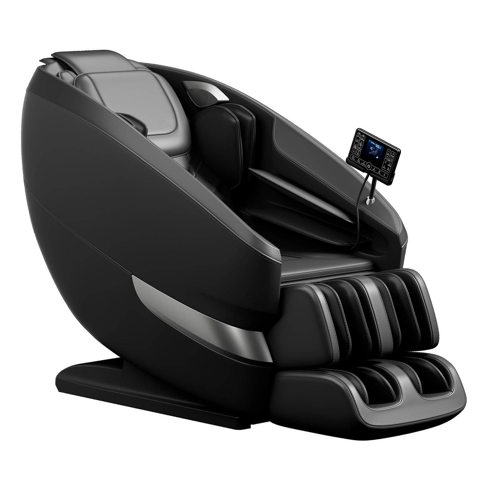 Inbox Zero Massage Chair Full Body, Zero Gravity Recliner with Rocking ...