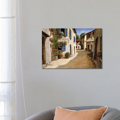 Boulangerie De Peypin by Gilles Archambault - Wrapped Canvas Painting