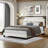 Verona Linen Upholstered Platform Bed-1254421735